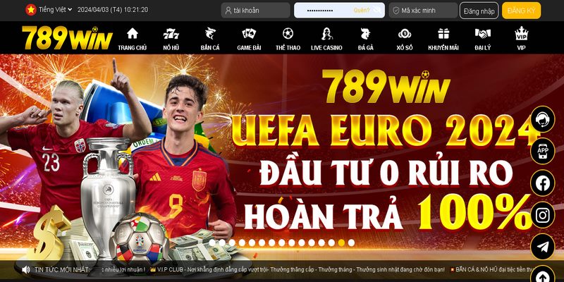 Nhà Cái 789Win - Thương Hiệu Giải Trí Đình Đám Hiện Nay