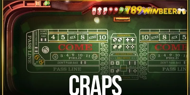 Tổng hợp các cửa cược khi chơi craps